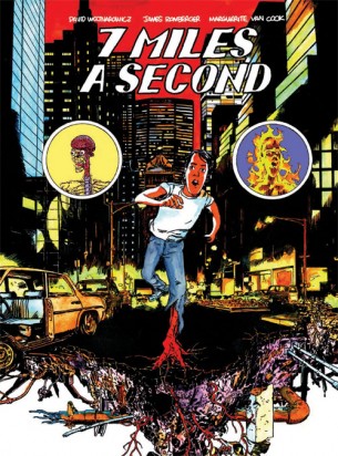 “7 Miles a Second” by David Wojnarowicz, James Romberger and Marguerite Van Cook.
